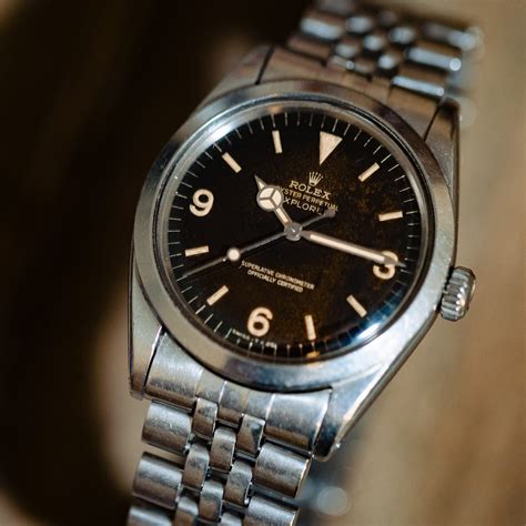 rolex explorer 1 first edition|rolex explorer 1 for sale.